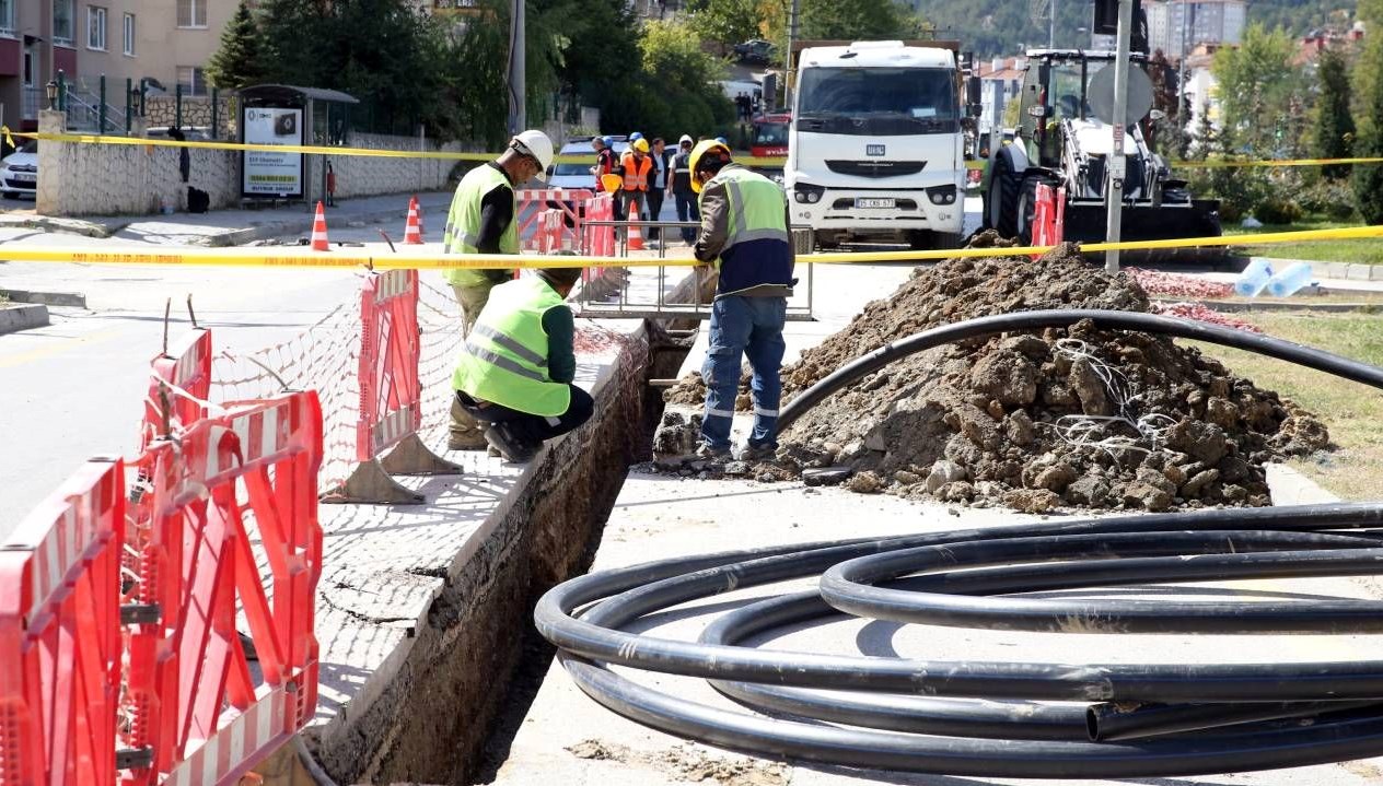 kastamonuda faciadan donuldu elektrik altyapi calismasi sirasinda dogal gaz borusu delindi vV6Qz87B