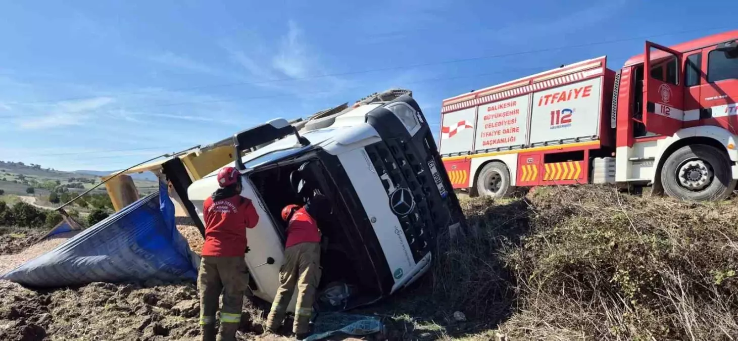 balikesirde trafik kazasi bir kisi yaralandi kE6gMzew.jpg