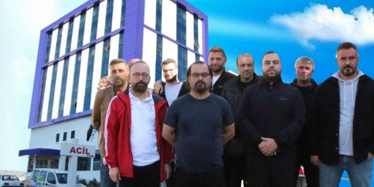 20 yillik hastane 4 aydir maas odemiyor calisanlar eylemde GOsjhpcb.jpg